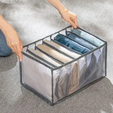 7 Grids Washable Wardrobe Clothes Organizer (1 pc)